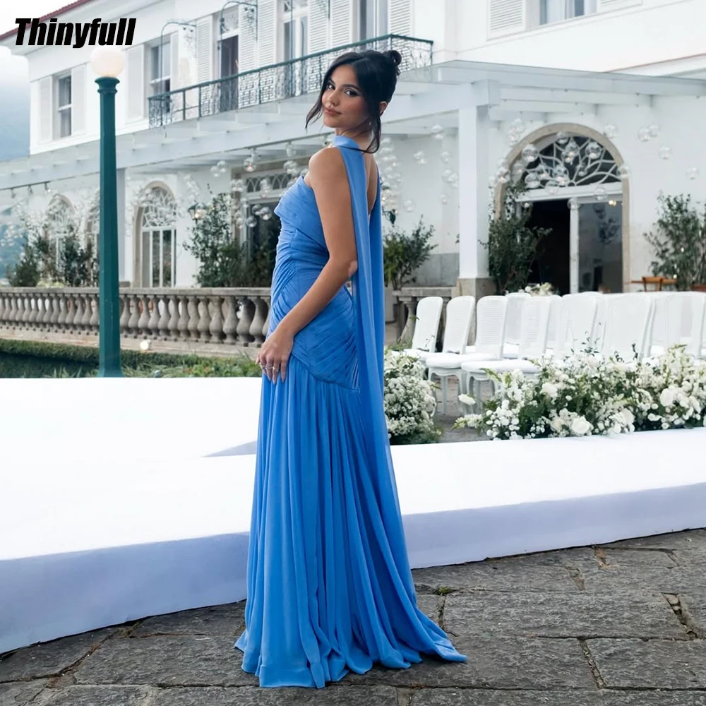 Thinyfull Mermaid Evening Dress 2026 Sleeveless Strapless Chiffon Prom Dresses Long Party Gown Robe De Soirée Customized
Thinyfull Mermaid Evening Dress 2026 Sleeveless Strapless Chiffon Prom Dresses Long Party Gown Robe De Soirée Customized