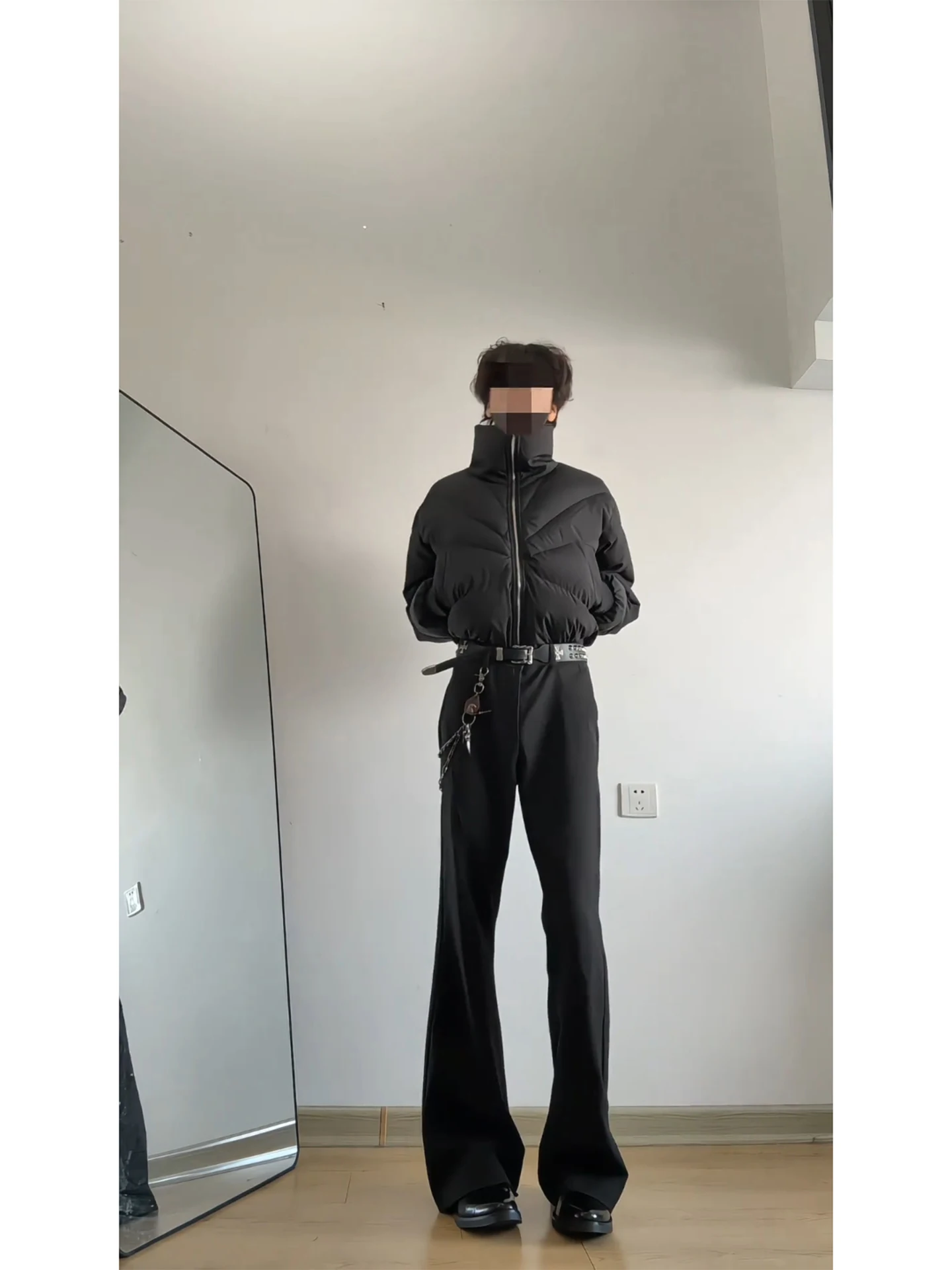 Cleanfit Bla Wide Leg Men's Trousers Autumn Winter Loose Slimming Pants Drapey Straight Cut Casual Youth Faion Cool Sle
Cleanfit Bla Wide Leg Men's Trousers Autumn Winter Loose Slimming Pants Drapey Straight Cut Casual Youth Faion Cool Sle