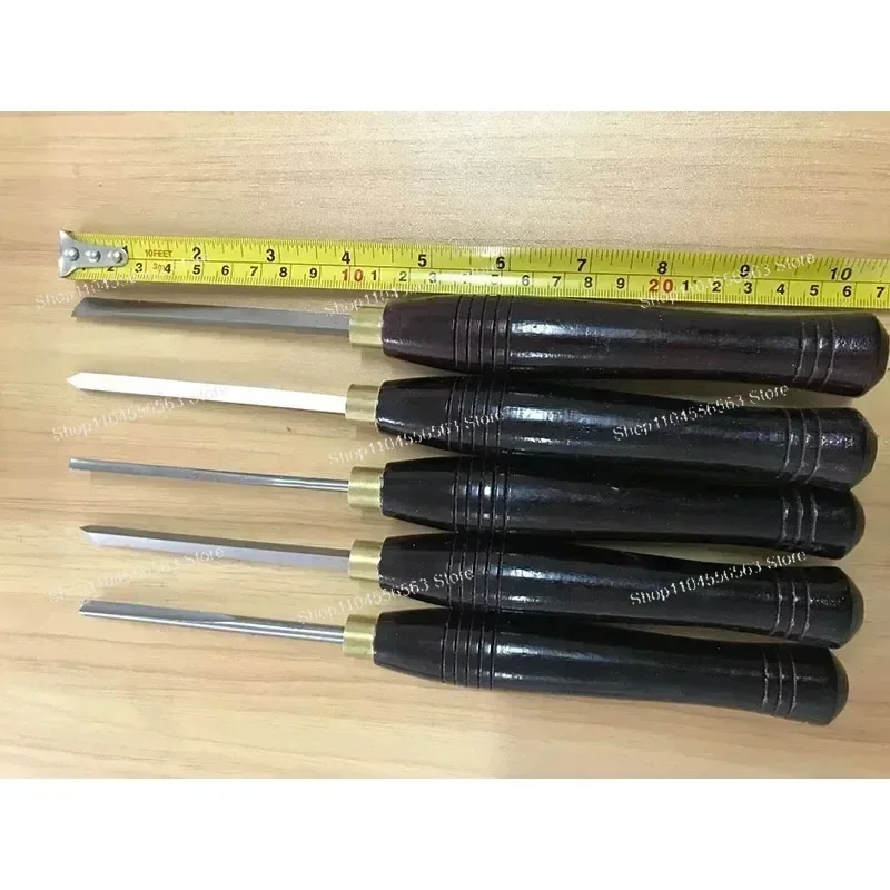 Набор долот для токарного станка по дереву, 5 шт., ручные инструменты из высокоскоростной стали с полукруглым ножом для токарной обработки древесины
Набор долот для токарного станка по дереву, 5 шт., ручные инструменты из высокоскоростной стали с полукруглым ножом для токарной обработки древесины