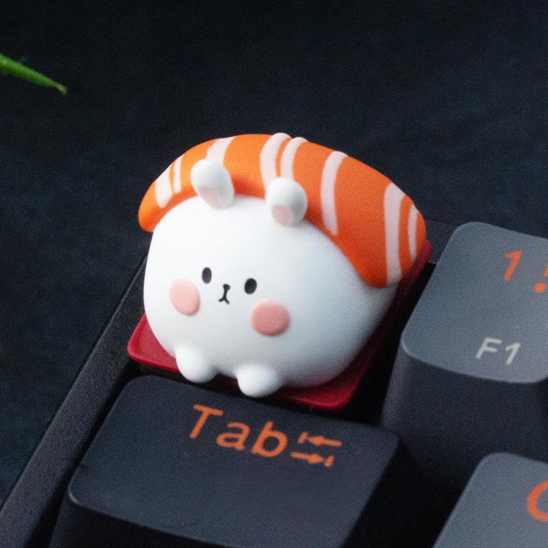 Sushi Rabbit Artisan Keycap Resin Custom Cute Anime ESC KeyboardCap Original Cartoon KeyCap for Mechanical Keyboard Accessories
Sushi Rabbit Artisan Keycap Resin Custom Cute Anime ESC KeyboardCap Original Cartoon KeyCap for Mechanical Keyboard Accessories