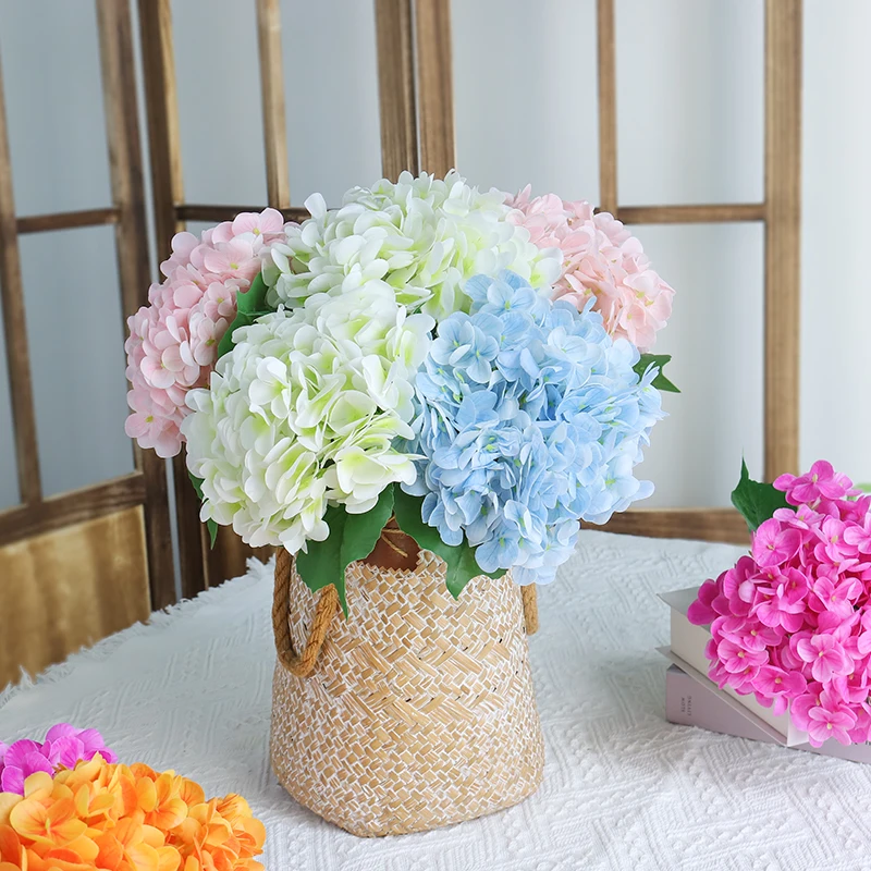 6 шт. реалистичные искусственные цветы гортензия большой настоящий сенсорный цветок свадьба Рождество офис семейная вечеринка украшение стола
6 шт. реалистичные искусственные цветы гортензия большой настоящий сенсорный цветок свадьба Рождество офис семейная вечеринка украшение стола