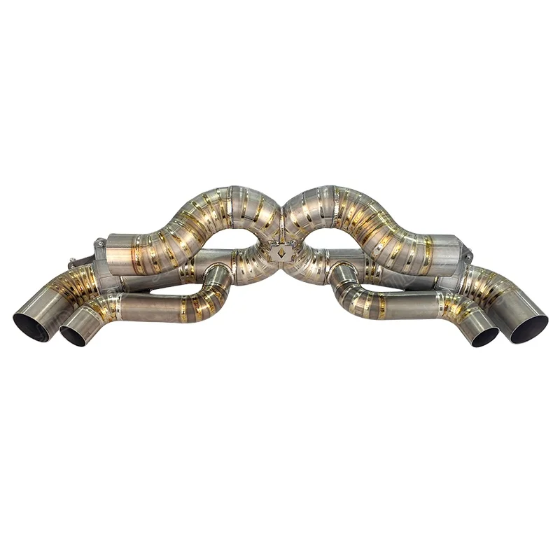 Factory Direct Sales Titanium Original Color Valvetronic Exhaust System Catback Muffler For Porsche 911 Carrera 992 Turbo S
Factory Direct Sales Titanium Original Color Valvetronic Exhaust System Catback Muffler For Porsche 911 Carrera 992 Turbo S
