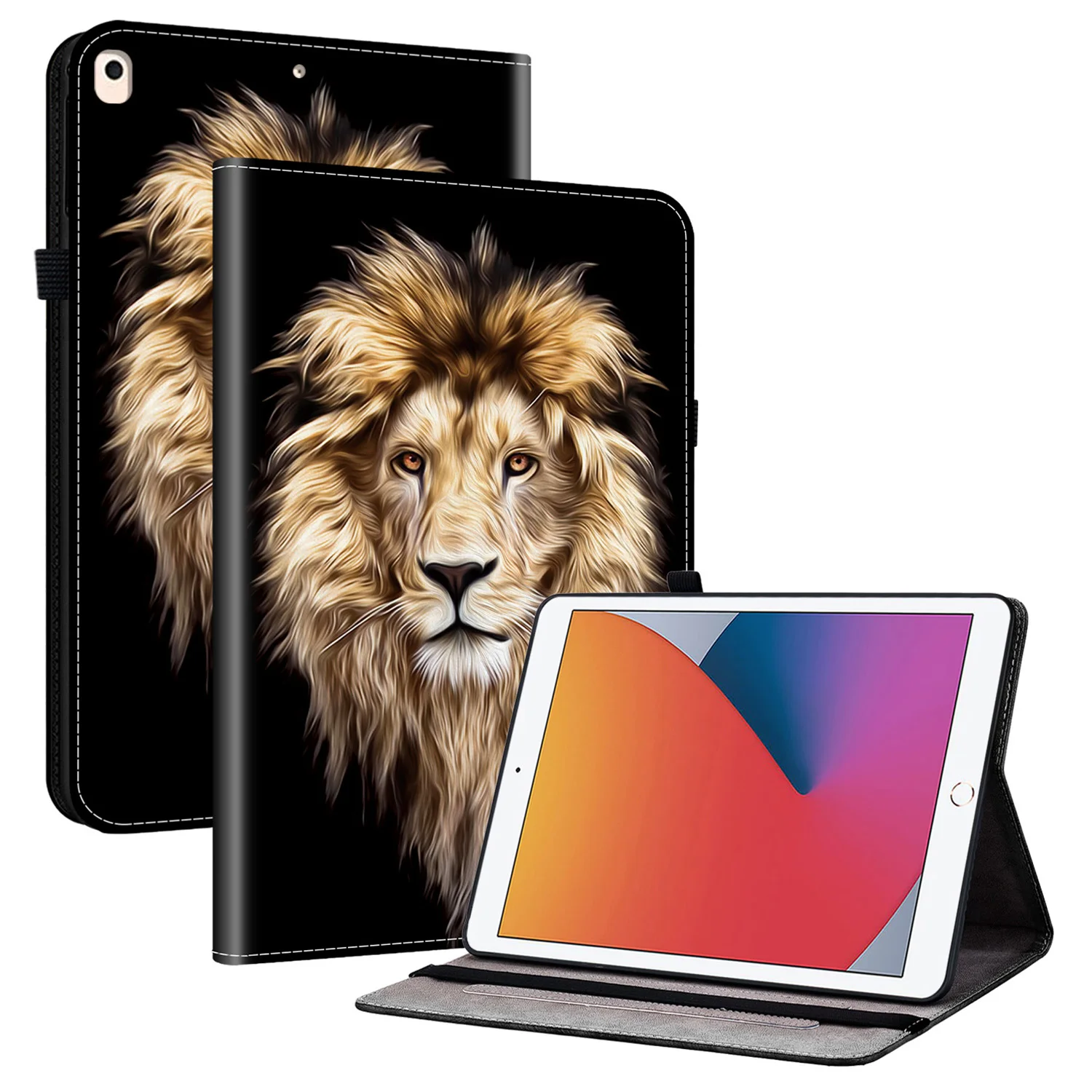 Leather Case For iPad 10.2 (2021) / (2020) / (2019) / Air 10.5 inch (2019) Pattern Printed Stand Tablet Cover with Card Sl
Leather Case For iPad 10.2 (2021) / (2020) / (2019) / Air 10.5 inch (2019) Pattern Printed Stand Tablet Cover with Card Sl