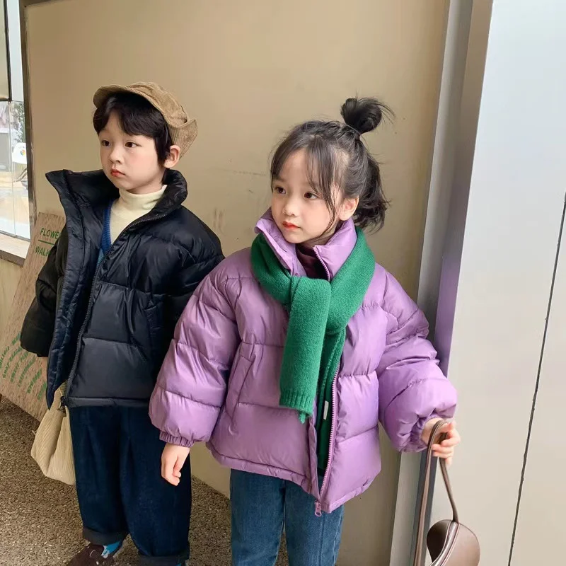 Boys Girls Down Coats Children Winter Stand-collar Jackets Kids Autumn Casual Hooded Warm Clothes Toddler Fashion Warm Outerwear
Boys Girls Down Coats Children Winter Stand-collar Jackets Kids Autumn Casual Hooded Warm Clothes Toddler Fashion Warm Outerwear