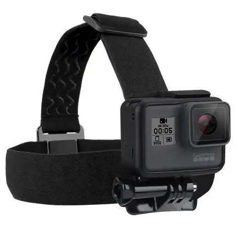 Nouveau harnais élastique réglable, sangle de tête, ceinture de montage pour tous les GoPro HERO 8 7 6 5 4 3 Sjcam, nouvelle ceinture de montage, séance de bande réglable
