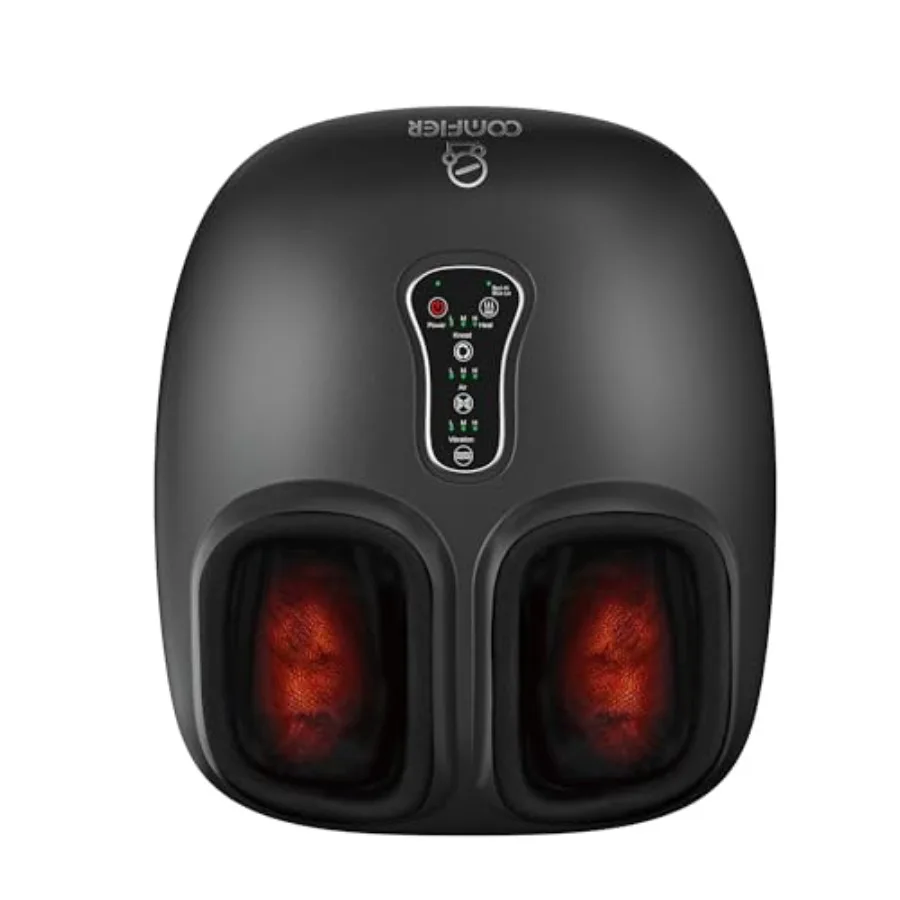 2026 Shiatsu Feet Massager with Fast Heat, Kneading Rolling Compression, Extra Vibration, FSA Eligible HSA Store, Plantar Fasci
2026 Shiatsu Feet Massager with Fast Heat, Kneading Rolling Compression, Extra Vibration, FSA Eligible HSA Store, Plantar Fasci