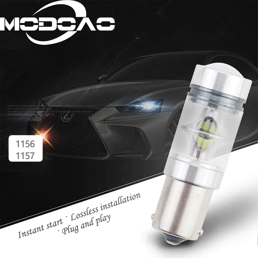 2 Pcs 1156 BA15S P21W R5W 1000LM LED Bulb Car Fog Light Tail Driving Lamp DRL Day Runnight Reverse 100W 6000K White 3030 20SMD
2 Pcs 1156 BA15S P21W R5W 1000LM LED Bulb Car Fog Light Tail Driving Lamp DRL Day Runnight Reverse 100W 6000K White 3030 20SMD