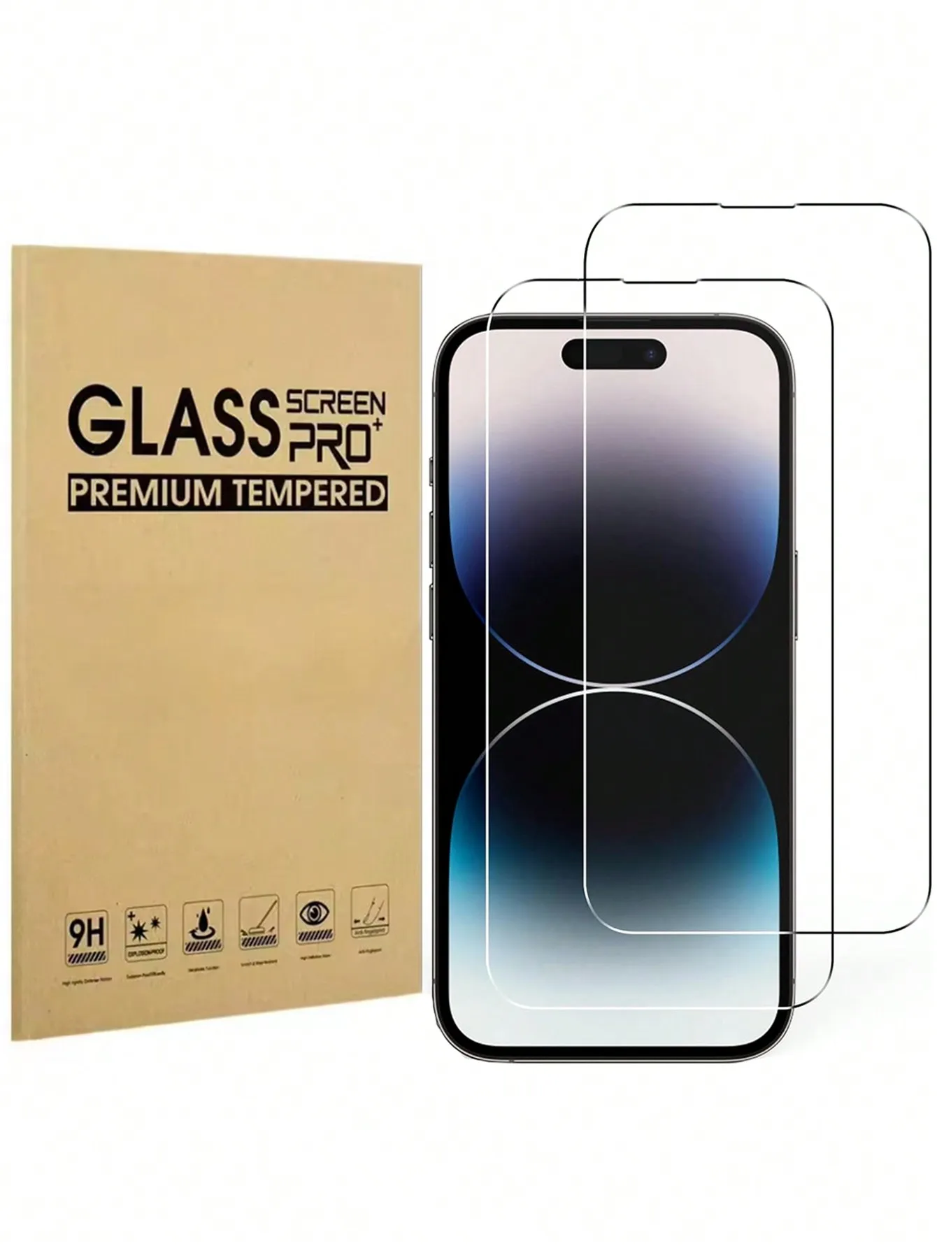 2-Pack Anti-Spy Tempered Glass Screen Protector, 6.9 Inch, Smooth & Sensitive Touch, Compatible With IPhone 17/16 Pro Max/16 Pro
2-Pack Anti-Spy Tempered Glass Screen Protector, 6.9 Inch, Smooth & Sensitive Touch, Compatible With IPhone 17/16 Pro Max/16 Pro