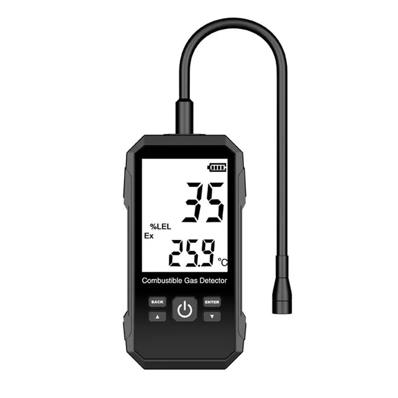 Methane Detector Visual And Sound Alarm Long Flexible Probe Methane Leak Detector Handheld Sensor For Home And RV Methane Ethane
Methane Detector Visual And Sound Alarm Long Flexible Probe Methane Leak Detector Handheld Sensor For Home And RV Methane Ethane