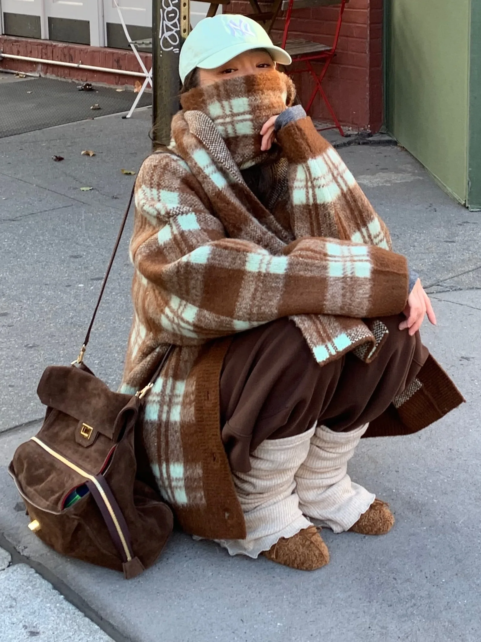 Retro V-Ne Single Button Color Blo Plaid Sweater Coat Women's Winter College Sle Knitted Top with Scarf Korean Sle
Retro V-Ne Single Button Color Blo Plaid Sweater Coat Women's Winter College Sle Knitted Top with Scarf Korean Sle