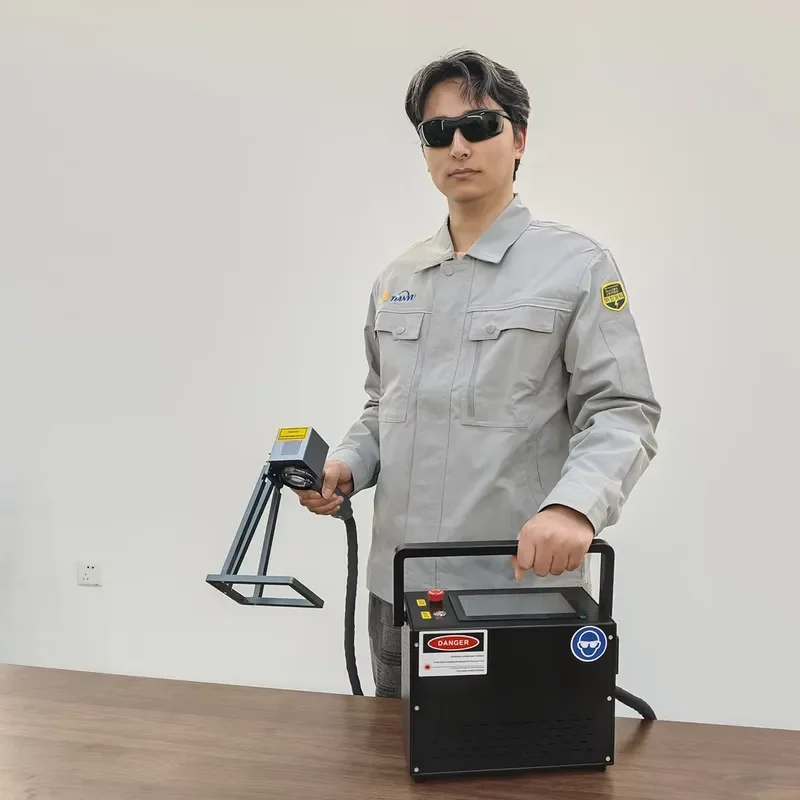 Mini Handheld 2 in 1 Marking/cleaning Machine 20w 30w 50w for Wood Plastic Rubber Glass Ceramic
Mini Handheld 2 in 1 Marking/cleaning Machine 20w 30w 50w for Wood Plastic Rubber Glass Ceramic
