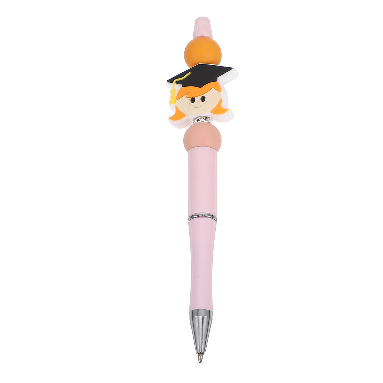 Graduation Cap Beaded Ballpoint Pen Comfortable Grip Smooth Writing For Office Home Students Teachers Graduation Party
Graduation Cap Beaded Ballpoint Pen Comfortable Grip Smooth Writing For Office Home Students Teachers Graduation Party