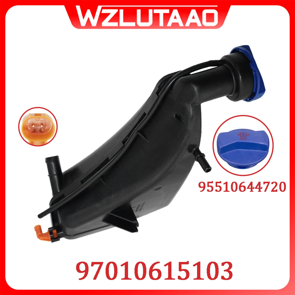 97010615103 Radiator Auxiliary Water Replenishment Tank For Porsche Panamera 2010-2016 95510644720(CAP)
97010615103 Radiator Auxiliary Water Replenishment Tank For Porsche Panamera 2010-2016 95510644720(CAP)