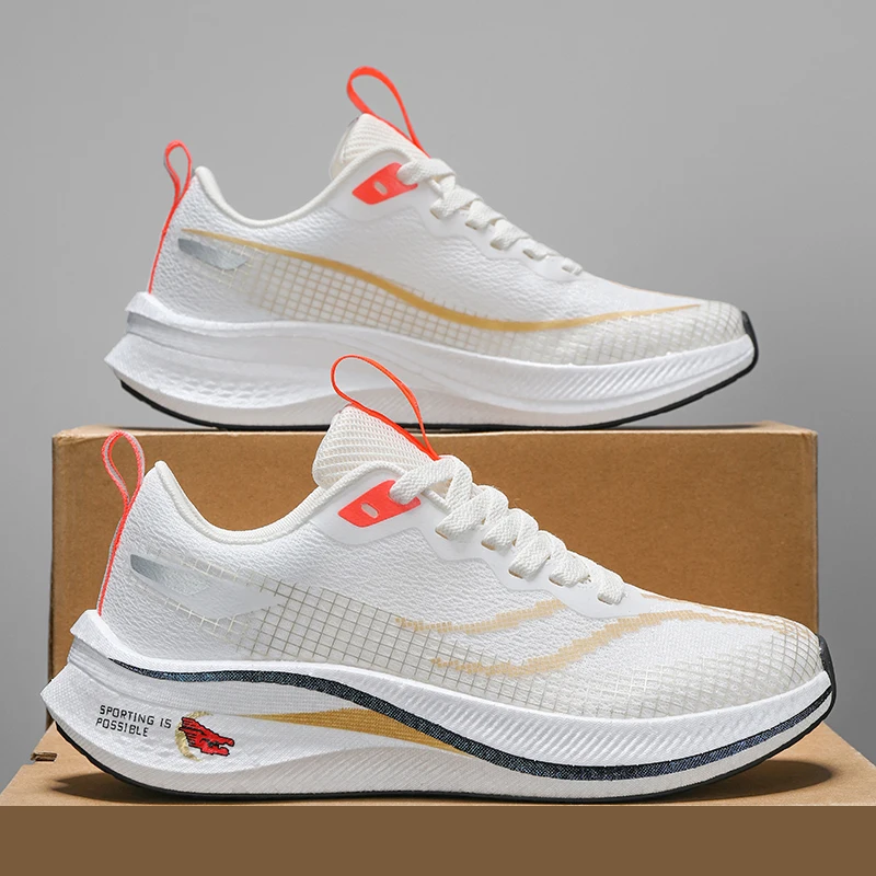 High Quality Men's Shoes Breathable Sport Casual Walking Sneakers for Men Good Basketball Athletic Running Sneakers Women Comfy
High Quality Men's Shoes Breathable Sport Casual Walking Sneakers for Men Good Basketball Athletic Running Sneakers Women Comfy