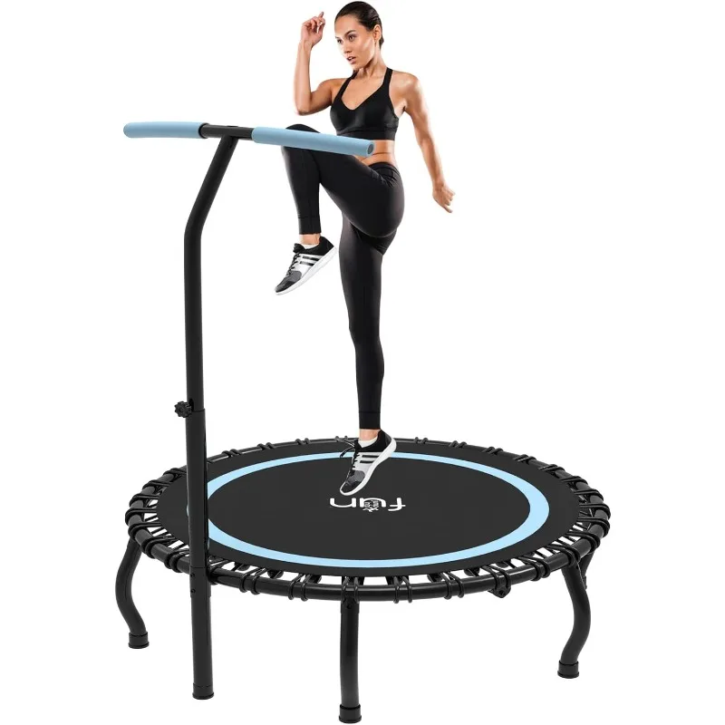 50" Rebounder Mini Tranpoline for Adults, 330LBS Foldable Fitness Tranpoline,Slient Exercise Rebounder for Indoor/Garden Workout
50" Rebounder Mini Tranpoline for Adults, 330LBS Foldable Fitness Tranpoline,Slient Exercise Rebounder for Indoor/Garden Workout