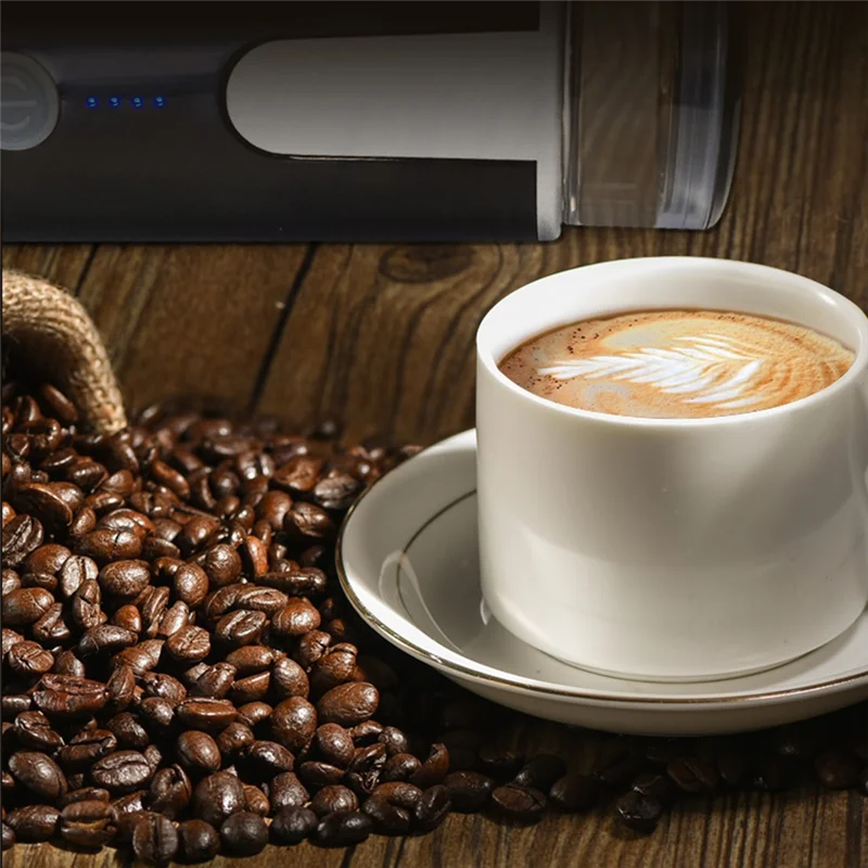 AT63-Coffeemaker Type C Rechargeable Portable Coffee Maker 2 In 1 Design 1200Mah Battery One Button For Hiking
AT63-Coffeemaker Type C Rechargeable Portable Coffee Maker 2 In 1 Design 1200Mah Battery One Button For Hiking