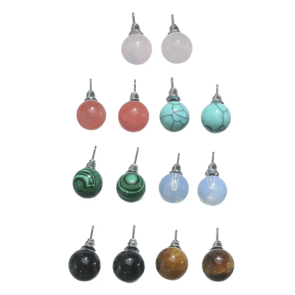 7 Pairs Stone Earrings Studs Turquoise Birthstone Jewelry Trendy Lightweight Durable Compact Size Women Accessories
7 Pairs Stone Earrings Studs Turquoise Birthstone Jewelry Trendy Lightweight Durable Compact Size Women Accessories