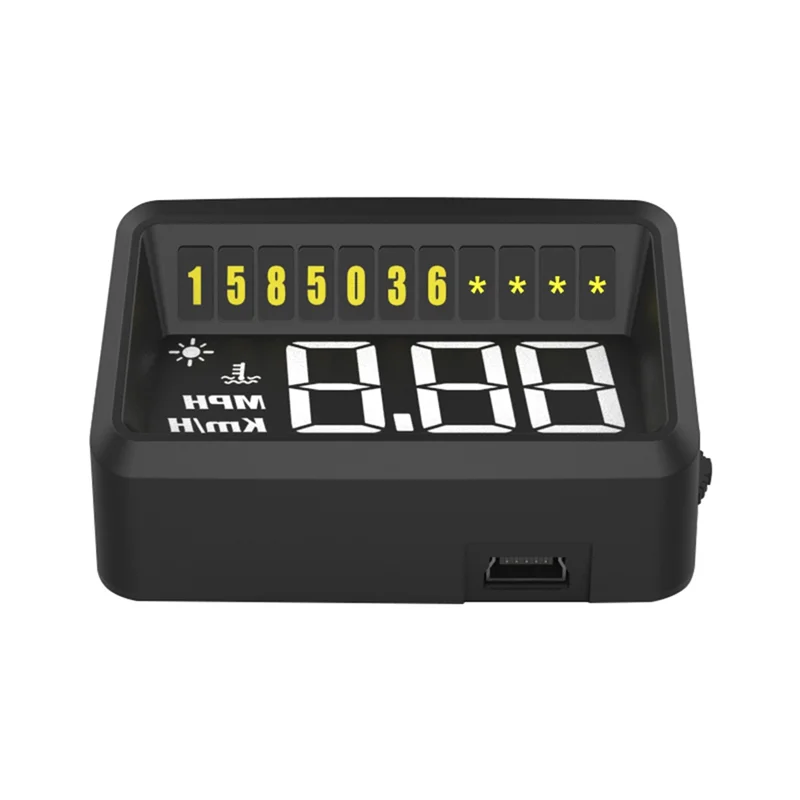 ABOK-OBD2 Компьютер вождения Цифровой автомобильный спидометр Дисплей температуры HUD Проектор Автомобильный проекционный дисплей Аксессуары
ABOK-OBD2 Компьютер вождения Цифровой автомобильный спидометр Дисплей температуры HUD Проектор Автомобильный проекционный дисплей Аксессуары