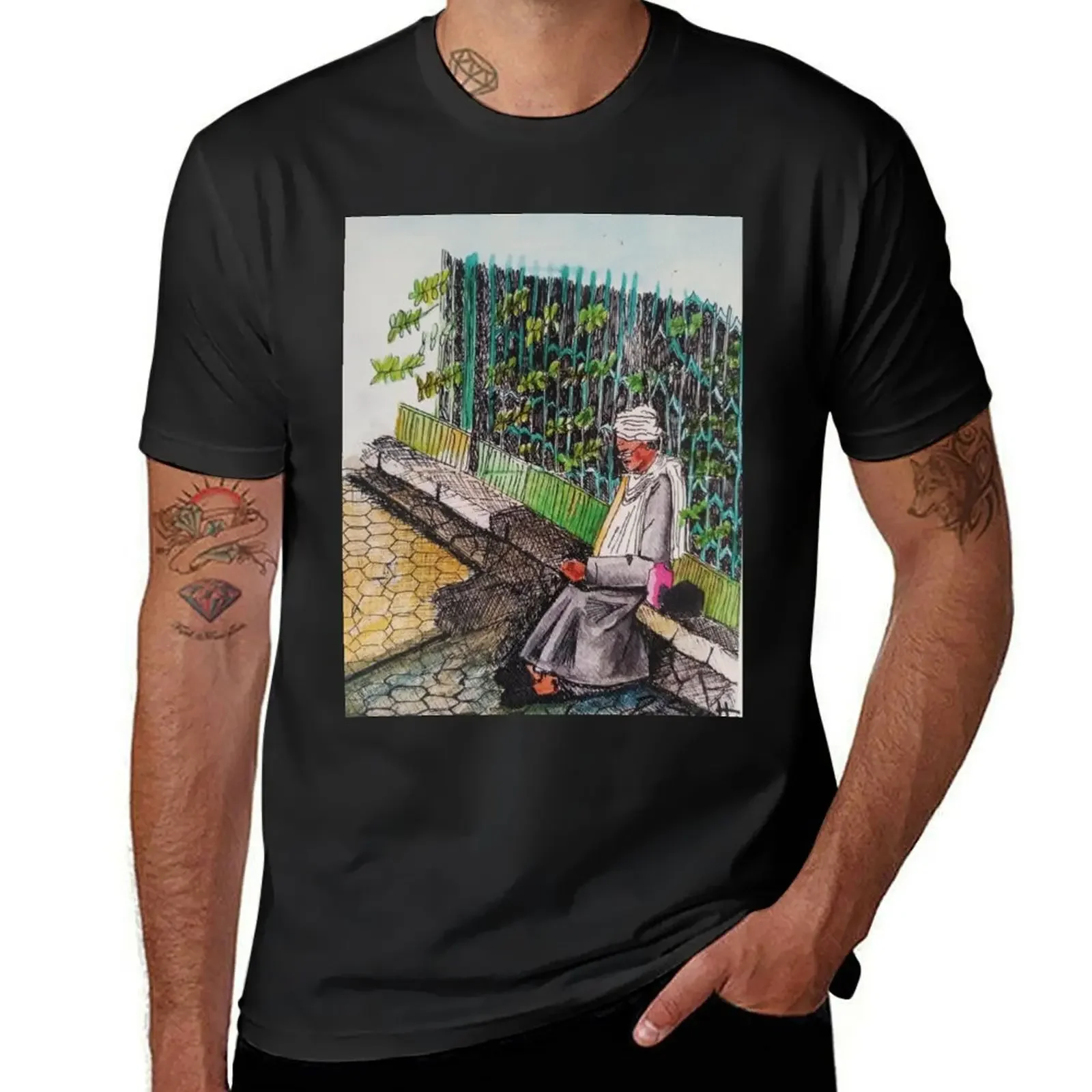 Old man sitting at a park T-Shirt quick drying cute clothes anime tshirt mens t shirts pack
Old man sitting at a park T-Shirt quick drying cute clothes anime tshirt mens t shirts pack