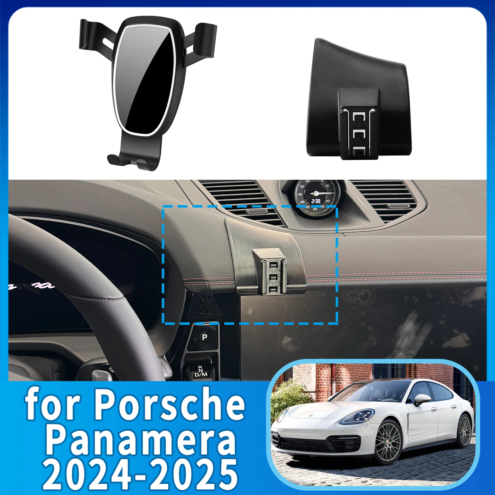 fit for 2024 2025 Porsche Panamera Anti-Shake Screen Base Phone Holder Mount Stand Dedicated Car accessoires
fit for 2024 2025 Porsche Panamera Anti-Shake Screen Base Phone Holder Mount Stand Dedicated Car accessoires