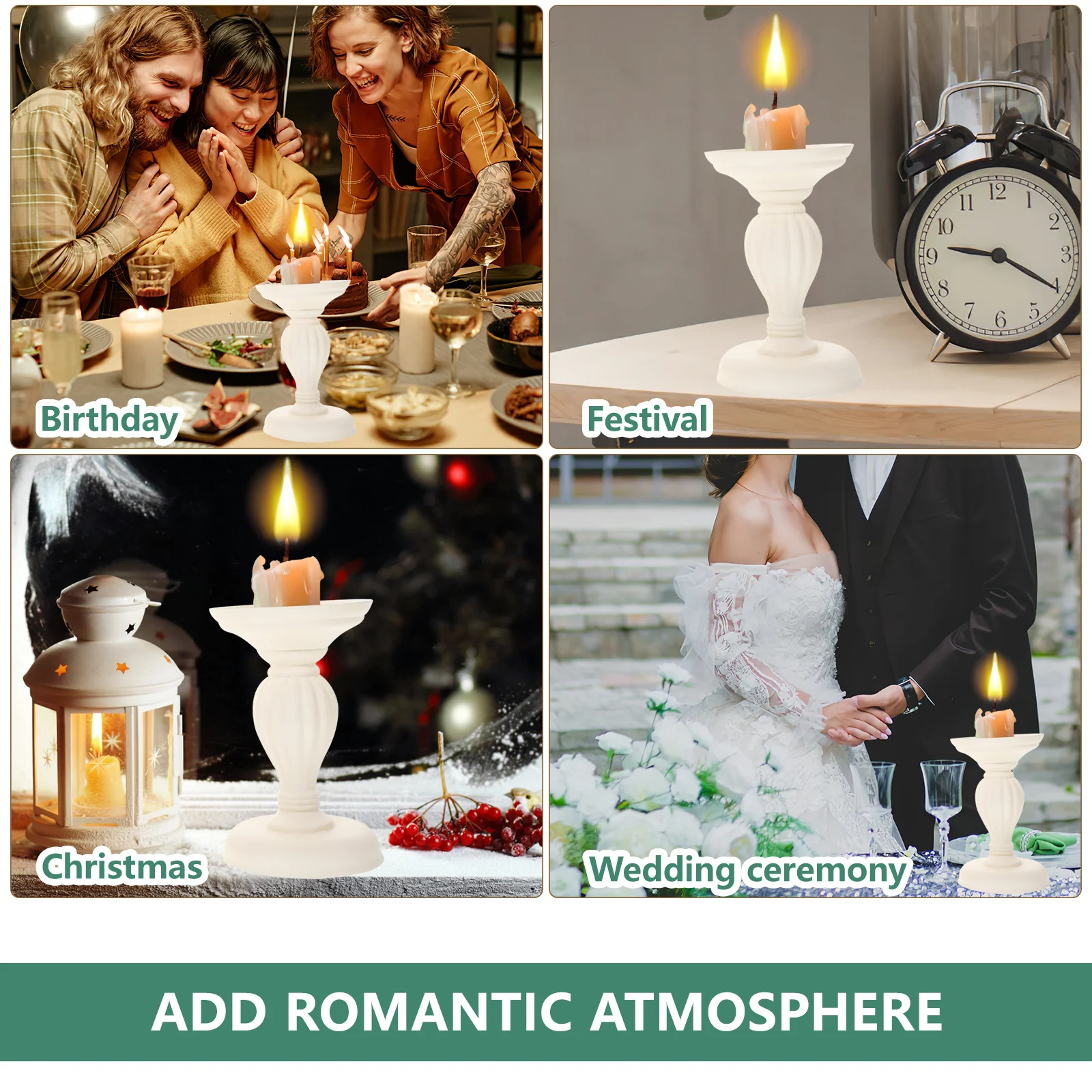 3 Pcs Wooden Candlestick Decoration Vintage Holder Ornament Party Home Dining Photo Props Decorations
3 Pcs Wooden Candlestick Decoration Vintage Holder Ornament Party Home Dining Photo Props Decorations