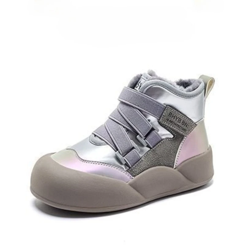 Zapatos Niña Women Sneaker 2025autumn New Girl Snow Boot with Thick Velvet Cotton Shoe Trend Boy Winter Boot Versatile Girl Boot
Zapatos Niña Women Sneaker 2025autumn New Girl Snow Boot with Thick Velvet Cotton Shoe Trend Boy Winter Boot Versatile Girl Boot