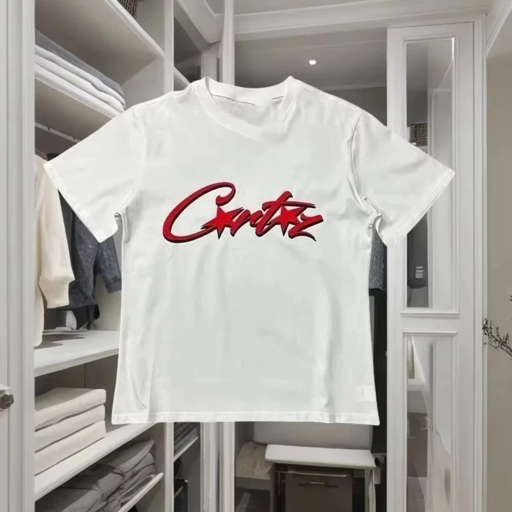 2025 Casual Fashion Loose Demon Bomb Print Short Sleeve High Quality Luxury Men's and Women's T-shirts
2025 Casual Fashion Loose Demon Bomb Print Short Sleeve High Quality Luxury Men's and Women's T-shirts