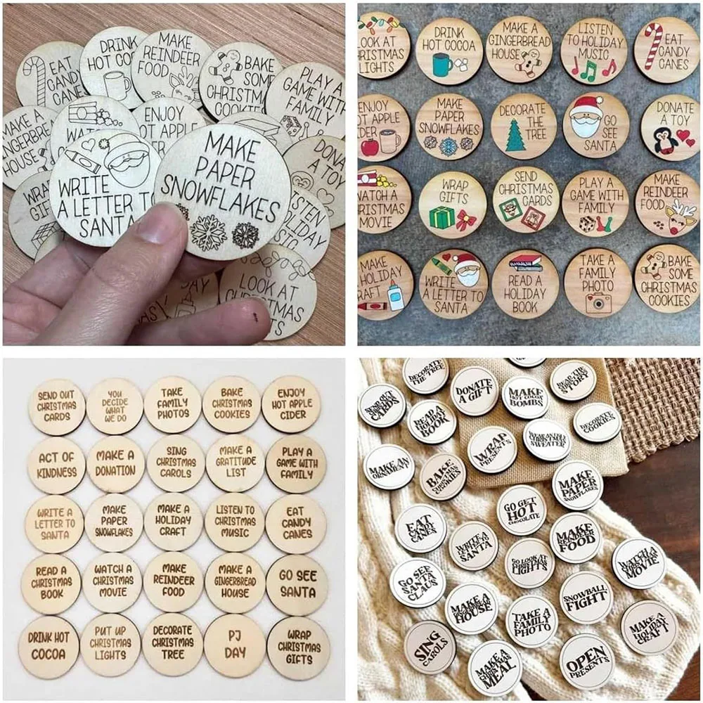 Christmas Countdown Tokens Set Fine Handiworks Festival Countdown Coin For Festival Gift
Christmas Countdown Tokens Set Fine Handiworks Festival Countdown Coin For Festival Gift