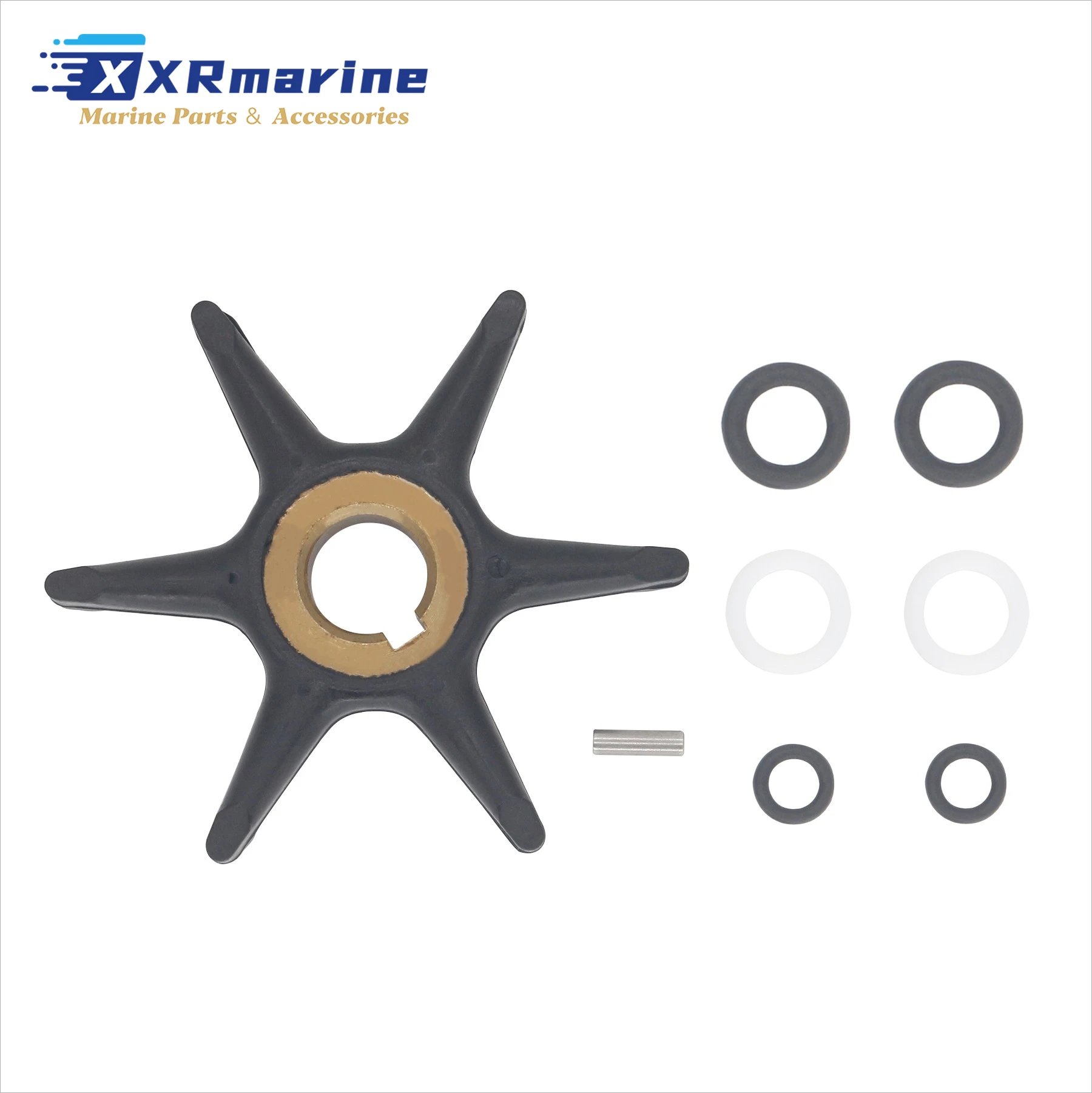 Комплект для обслуживания импеллера водяного насоса 775519 для двигателей Johnson Evinrude 2-тактных 9.5-10 л.с., замена 0775519
Комплект для обслуживания импеллера водяного насоса 775519 для двигателей Johnson Evinrude 2-тактных 9.5-10 л.с., замена 0775519