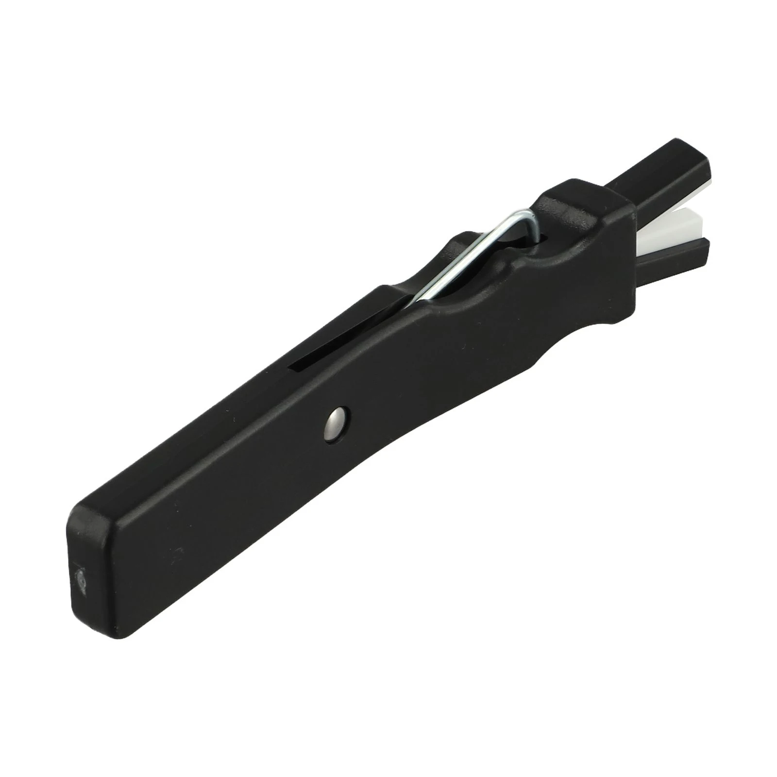 About 140g Blade Sharpening Tool User-friendly Design Carrying Hook Design Frequent Use Durability Functional Shoe Sharpener
About 140g Blade Sharpening Tool User-friendly Design Carrying Hook Design Frequent Use Durability Functional Shoe Sharpener