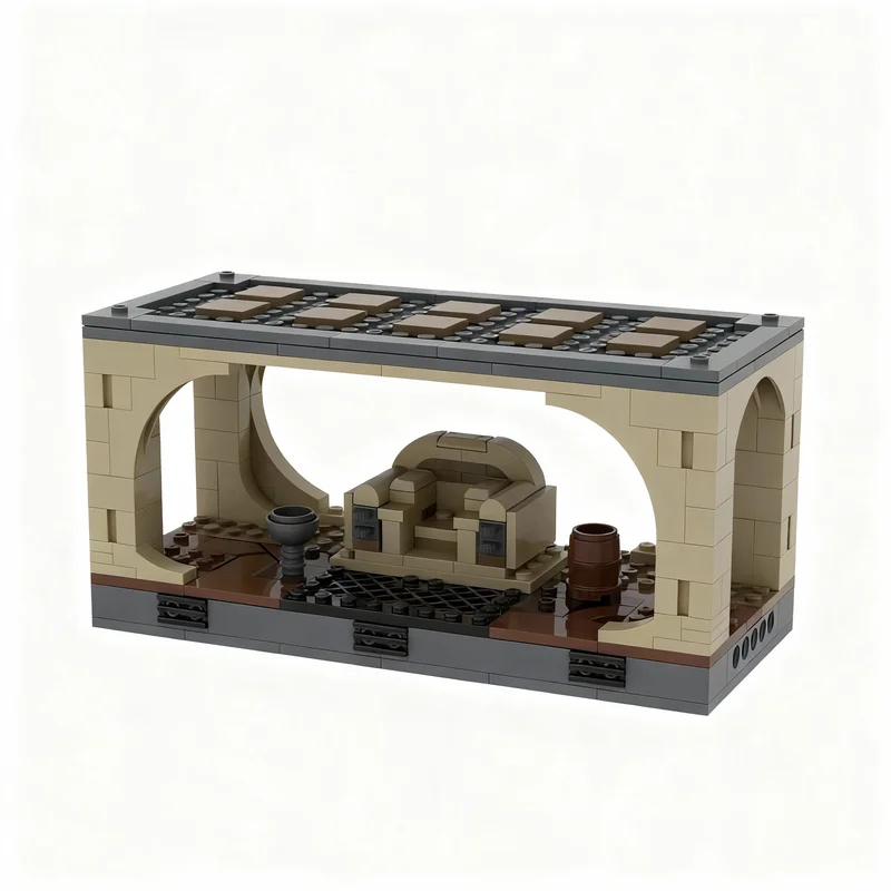 199pcs MOC Bounty Hunter S Throne Tatooine Star Battle Model Building Blocks Construction Toy Christmas Gifts DIY Creative Idea
199pcs MOC Bounty Hunter S Throne Tatooine Star Battle Model Building Blocks Construction Toy Christmas Gifts DIY Creative Idea