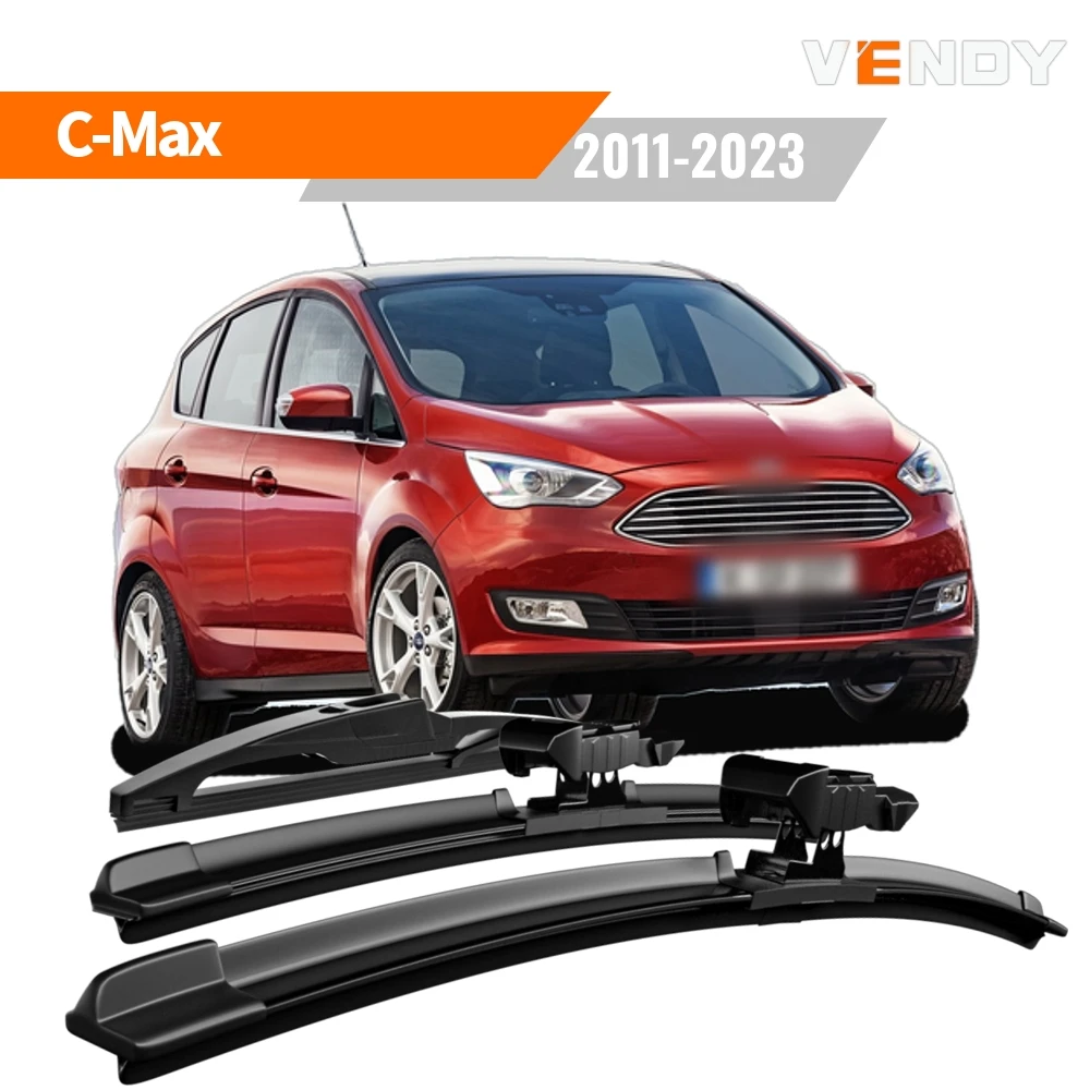 1set Front & Rear Windshield Wiper Blades Windscreen Wipers For Ford C-Max MK2 2011-2023 Rubber Brushes Car Accessories Refills
1set Front & Rear Windshield Wiper Blades Windscreen Wipers For Ford C-Max MK2 2011-2023 Rubber Brushes Car Accessories Refills