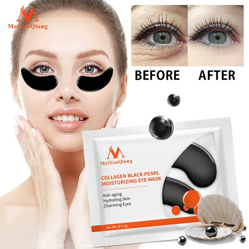 MeiYanQiong Black Pearl Collagen Essence Eye Mask Anti Wrinkle Remove Dark Circle Anti Age Bag Eye Patch 10PCS
MeiYanQiong Black Pearl Collagen Essence Eye Mask Anti Wrinkle Remove Dark Circle Anti Age Bag Eye Patch 10PCS