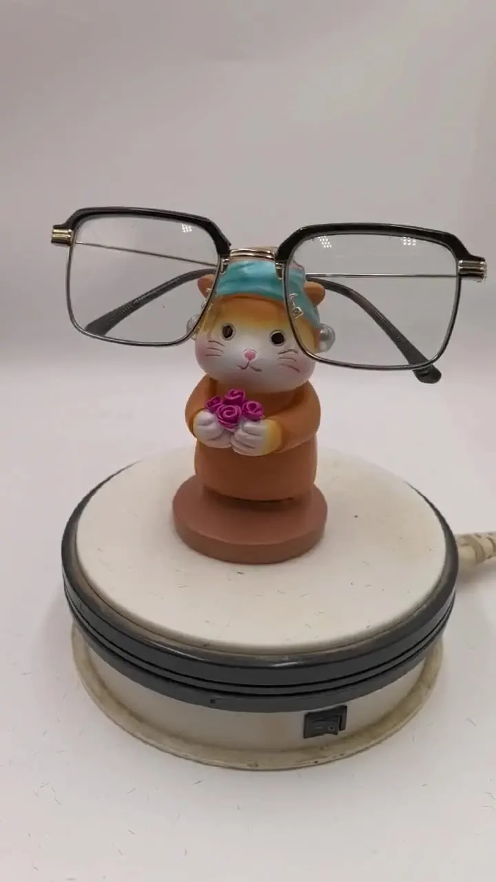 Cat Glasses Frame Cute Display Stand Eyeglass Sunglasses Animal Sculpture Holder Resin Spectacles
Cat Glasses Frame Cute Display Stand Eyeglass Sunglasses Animal Sculpture Holder Resin Spectacles