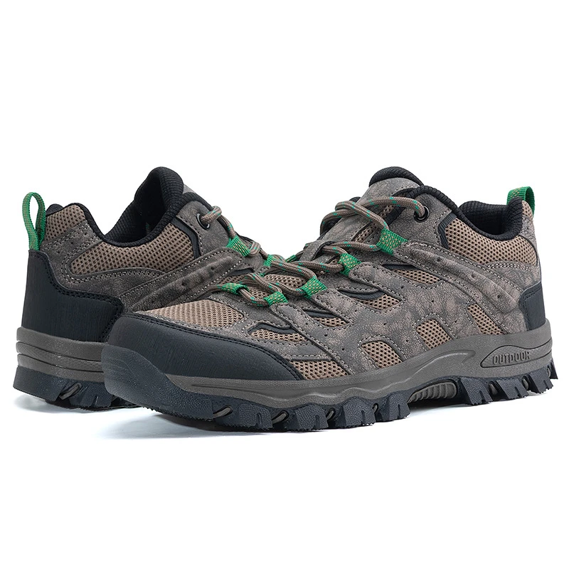 Mens Outdoor Hiking Shoes Breathable Mesh Upper Non Slip Rubber Sole Trekking Sneakers For Camping Climbing And Mountain Trails
Mens Outdoor Hiking Shoes Breathable Mesh Upper Non Slip Rubber Sole Trekking Sneakers For Camping Climbing And Mountain Trails