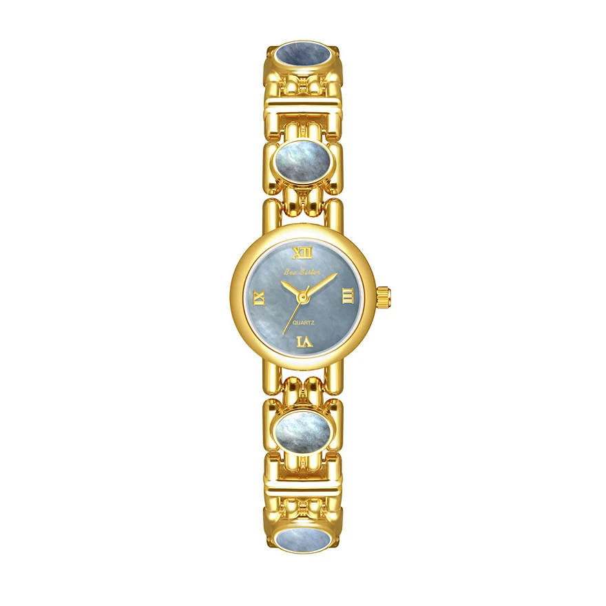 NEW Women's Watch Natural Black Gold Abalone Coloured Shell Bracelet Watches Fashion Small Dial Ladies Dress Quartz Wristwatches
NEW Women's Watch Natural Black Gold Abalone Coloured Shell Bracelet Watches Fashion Small Dial Ladies Dress Quartz Wristwatches