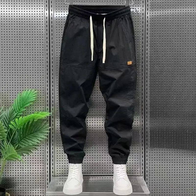 Black Baggy Men's Cropped Cargo Pants Spring Summer Fashion Y2k Vintage Slacks Korean Style Harajuku Aesthetic Emo Male Trousers
Black Baggy Men's Cropped Cargo Pants Spring Summer Fashion Y2k Vintage Slacks Korean Style Harajuku Aesthetic Emo Male Trousers