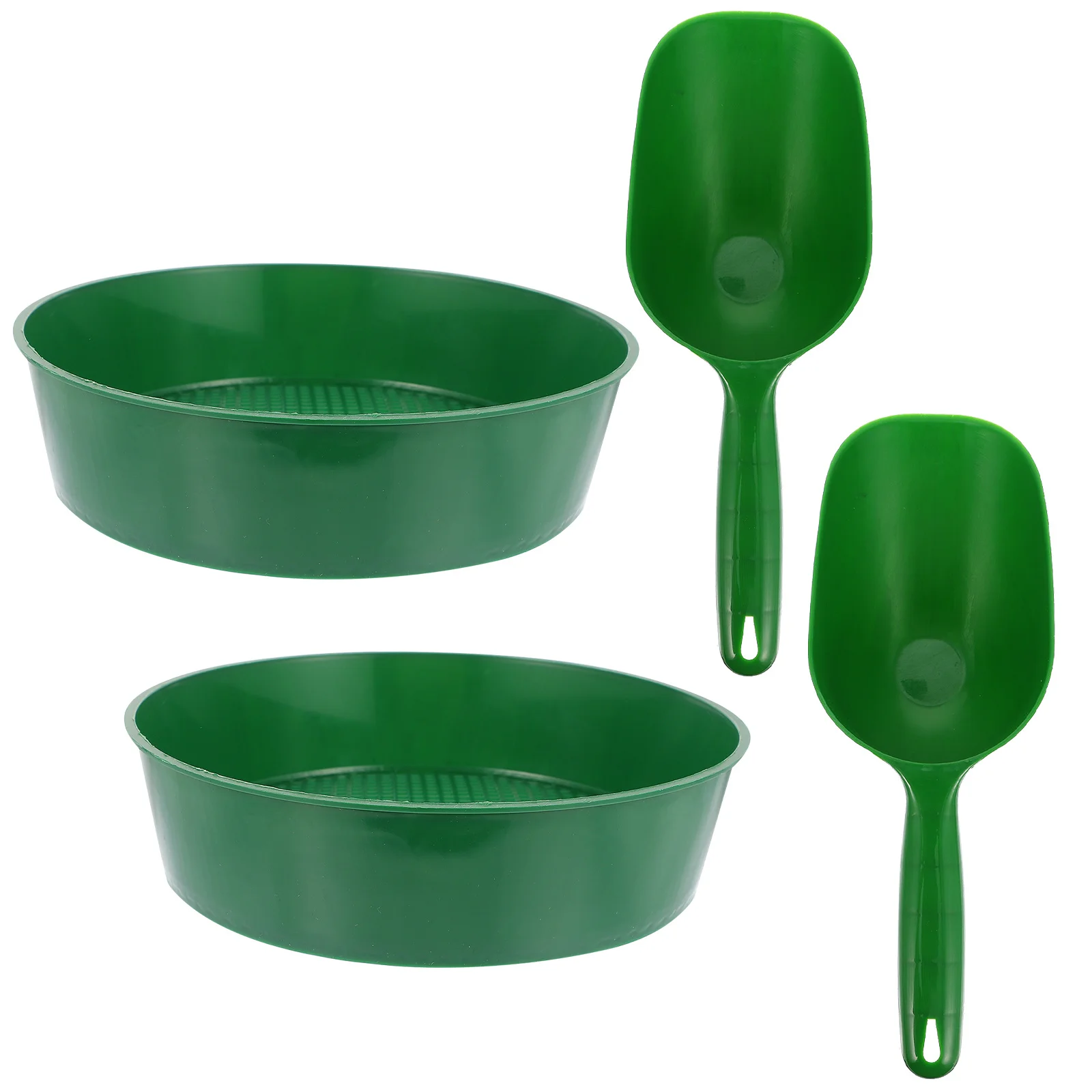 1Set Soil Sieve Garden Sifter Durable Plastic Garden Soil Shovels Gardening Tool Portable Lightweight for Yard Planting Supplies
1Set Soil Sieve Garden Sifter Durable Plastic Garden Soil Shovels Gardening Tool Portable Lightweight for Yard Planting Supplies