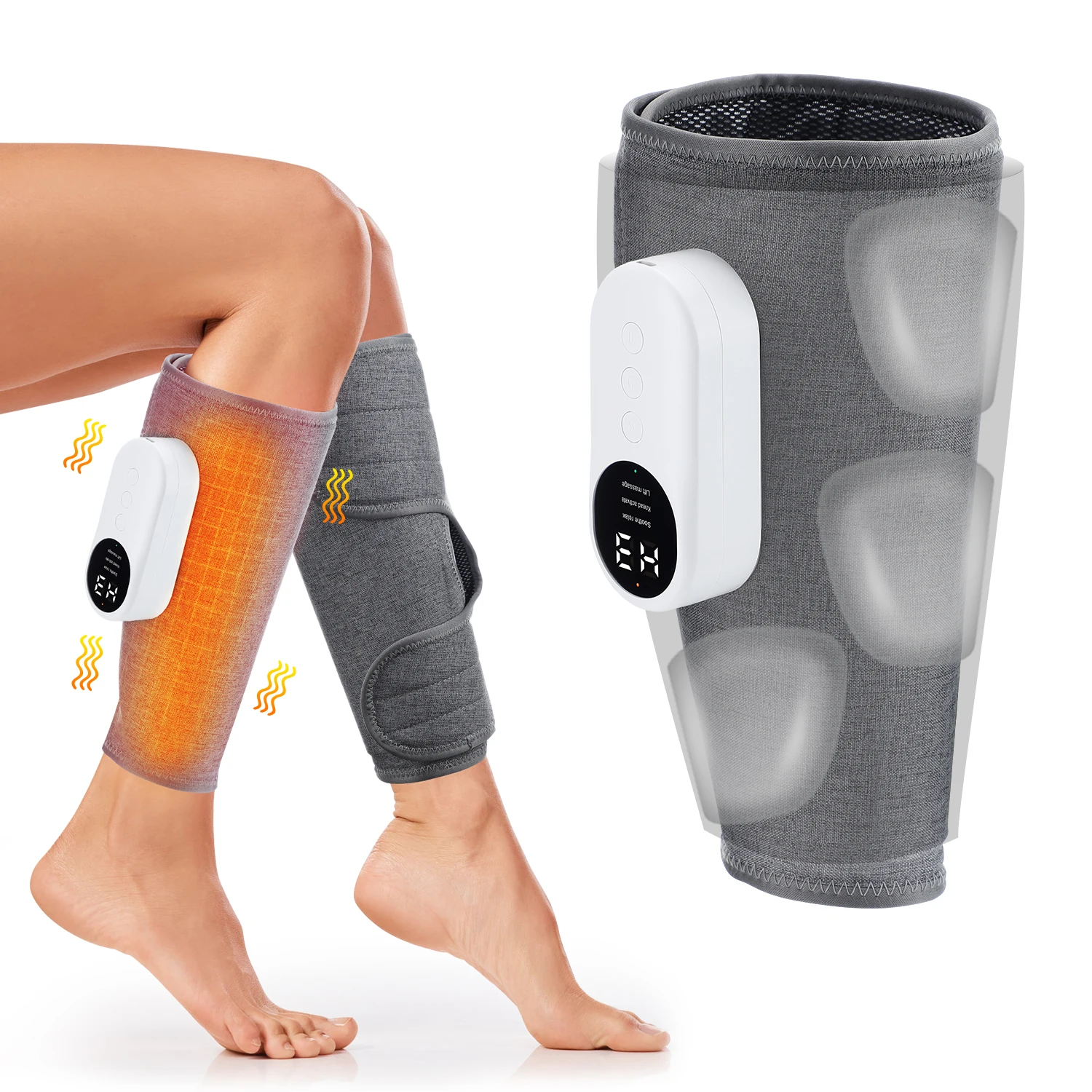 Eletric 360° Air Pressure Calf Massager Wireless Leg Massage 3 Mode Airbag Compresstion Relax Foot Calf Muscle Blood Circulation
Eletric 360° Air Pressure Calf Massager Wireless Leg Massage 3 Mode Airbag Compresstion Relax Foot Calf Muscle Blood Circulation