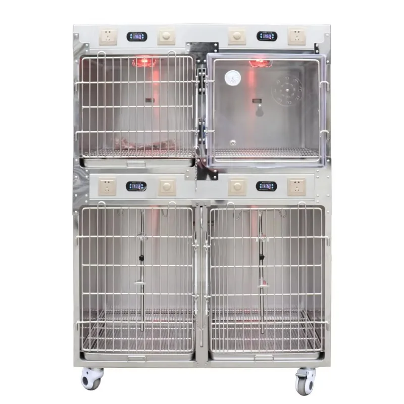 Veterinary Full Stainless Steel Customized Cat Dog Oxygen ICU Cage for Animal
Veterinary Full Stainless Steel Customized Cat Dog Oxygen ICU Cage for Animal