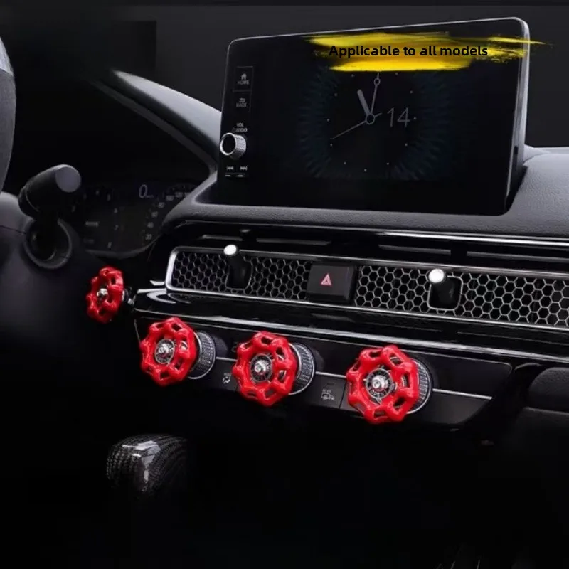 Industrial Valve One Key Start Button Decorative Sticker, Center Console Gear Knob Decorative Sticker, Air Conditioning Knob
Industrial Valve One Key Start Button Decorative Sticker, Center Console Gear Knob Decorative Sticker, Air Conditioning Knob