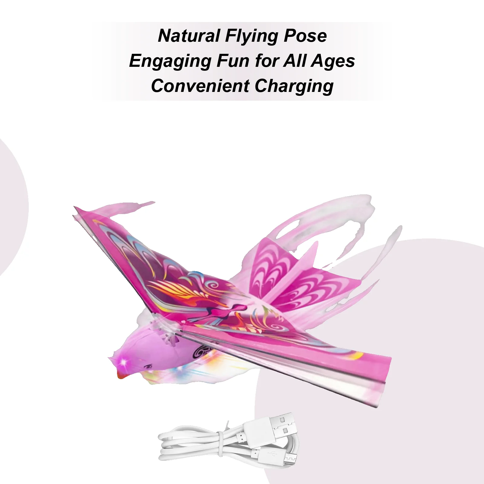 Flying Bird Toy Realistic Electronic Figurine With Flapping Wings Flying Electric Bird Toy For Kids Teens Family Gathering
Flying Bird Toy Realistic Electronic Figurine With Flapping Wings Flying Electric Bird Toy For Kids Teens Family Gathering
