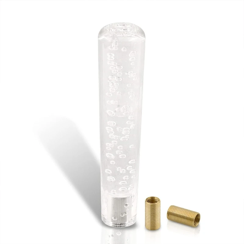 Crystal Bubble Car Gear Shift Knob 7.87 Inch Extended Acrylic Universal for Manual Cars All Seasons Car Accessories
Crystal Bubble Car Gear Shift Knob 7.87 Inch Extended Acrylic Universal for Manual Cars All Seasons Car Accessories