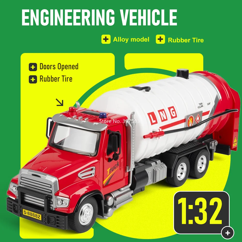 1:32 Transport Watering Spray Ladder Alloy Engineering Vehicles Diecast Car Miniature Model Toys Rubber Tire Cars Classmate Gift
1:32 Transport Watering Spray Ladder Alloy Engineering Vehicles Diecast Car Miniature Model Toys Rubber Tire Cars Classmate Gift