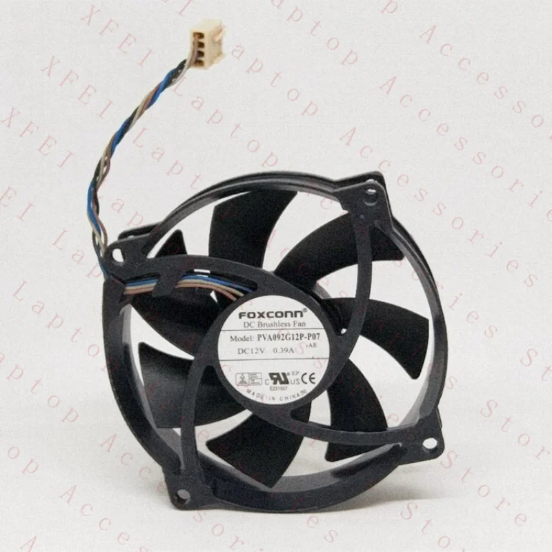 D 1PC FOR FOXCONN PVA092G12P Cooling Fan DC12V 0.39A 95mm 95x95x25mm 4Pin New
D 1PC FOR FOXCONN PVA092G12P Cooling Fan DC12V 0.39A 95mm 95x95x25mm 4Pin New