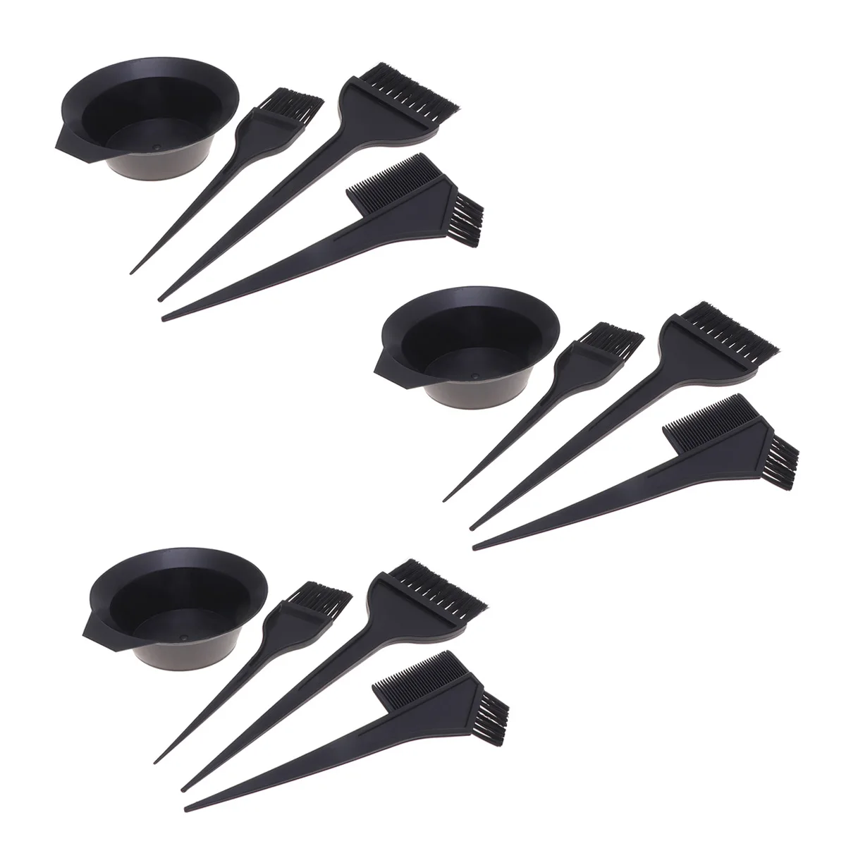 Color 3 Set DIY Hair Hair Coloring Set Dye Tools Coloring Tint Salon Use Easy Practical Accessories Haircare Styling
Color 3 Set DIY Hair Hair Coloring Set Dye Tools Coloring Tint Salon Use Easy Practical Accessories Haircare Styling