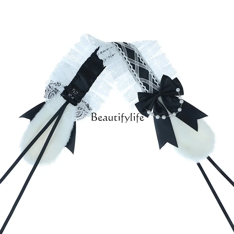 Headgear Comic-Con Props Tea Party Hair Accessories Lace Lace Headband Cute Girl Hairpin
Headgear Comic-Con Props Tea Party Hair Accessories Lace Lace Headband Cute Girl Hairpin