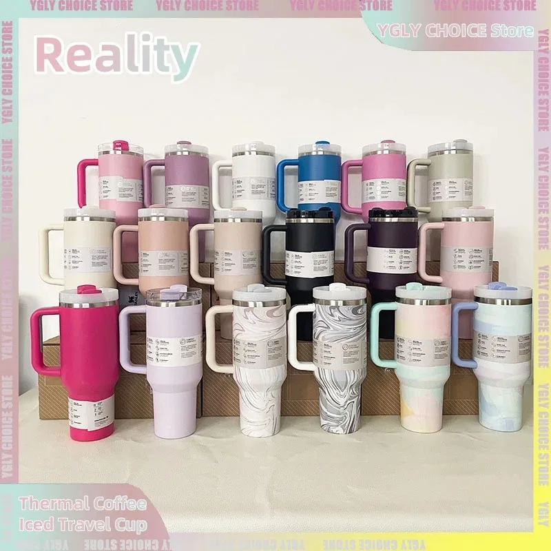 2024 Handle Straw Lid Stainless Steel 30oz/40oz Vacuum Insulated Car Mug Double Wall Thermal Iced Travel Cup 
2024 Handle Straw Lid Stainless Steel 30oz/40oz Vacuum Insulated Car Mug Double Wall Thermal Iced Travel Cup