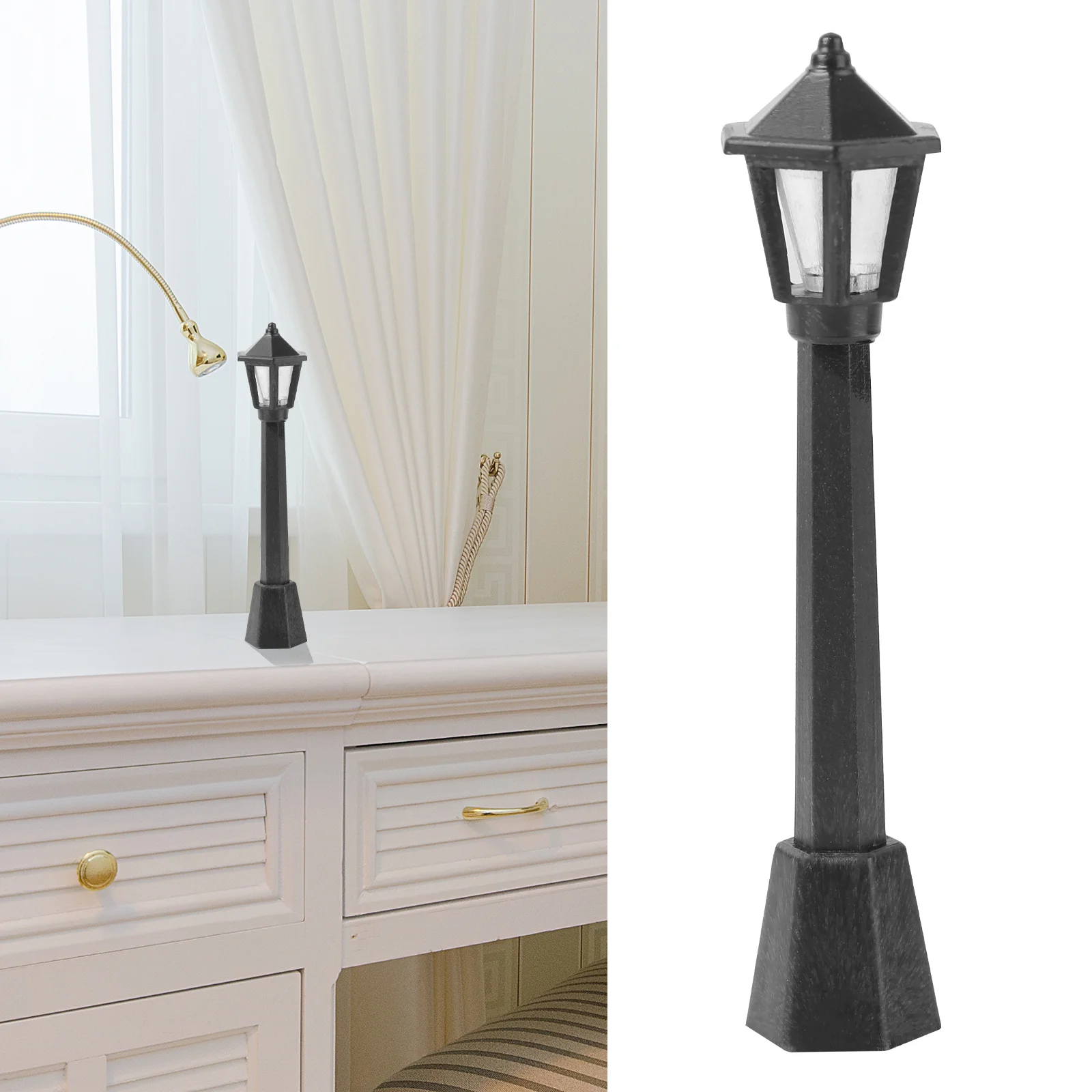 4 Pcs Street Light Post Lamp Child Toys for Kids Mini Miniature Lights 75X2cm Lamps
4 Pcs Street Light Post Lamp Child Toys for Kids Mini Miniature Lights 75X2cm Lamps
