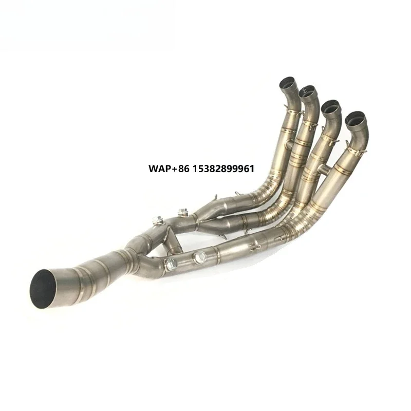 Motorcycle Exhaust Header Pipe for S1000RR 2019+/S1000R 2021+ Modified Titanium Alloy Exhaust Pipe
Motorcycle Exhaust Header Pipe for S1000RR 2019+/S1000R 2021+ Modified Titanium Alloy Exhaust Pipe